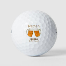 Födelsedagsgolfare Öl Skål