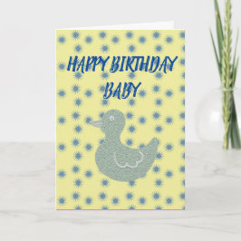 Födelsedagsgratulationskort för pojke kort