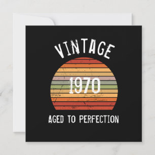 Födelsedagsgratulationskort med perfekt åldrande