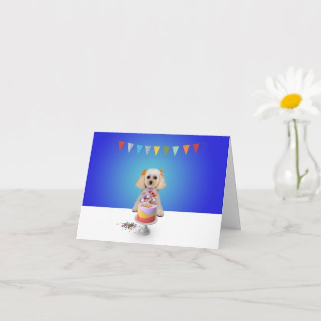 Födelsedagsgratulationskort - Tomt Inuti Kort (Liten växt)