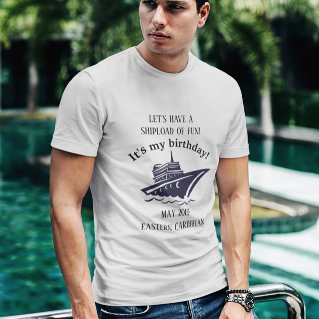 Födelsedagshälsfirande Förskjutning av Roligt Resa T Shirt (Skapare uppladdad)