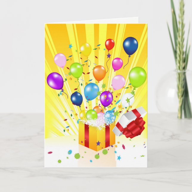 Födelsedagshälsningskort Helgkort (Framsida)