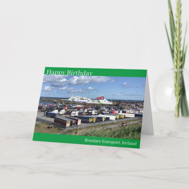 Födelsedagshälsningskort Kort (Framsida)