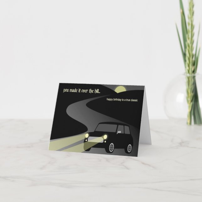 Födelsedagshälsningskort Kort (Framsida)