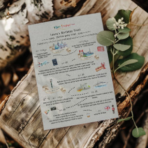 Födelsedagshelg Itinerary Storbritannien till Ka