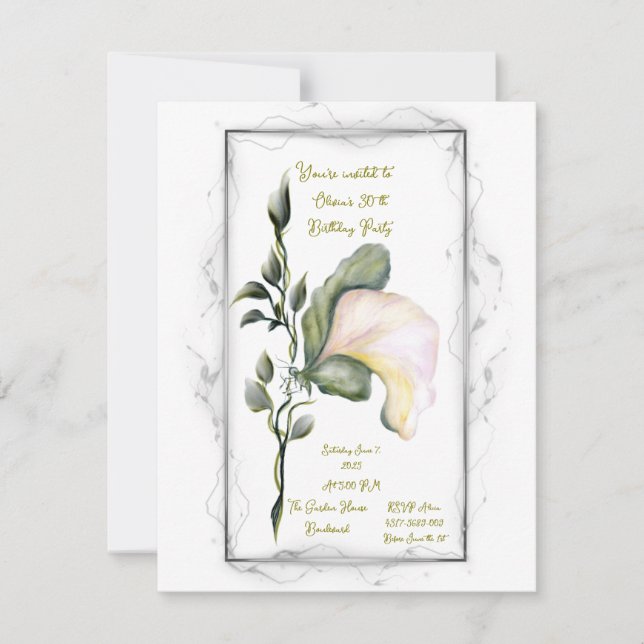 Födelsedagsinbjudan (Framsida)