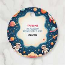 Födelsedagsinbjudan: Astronaut Boy Card Card