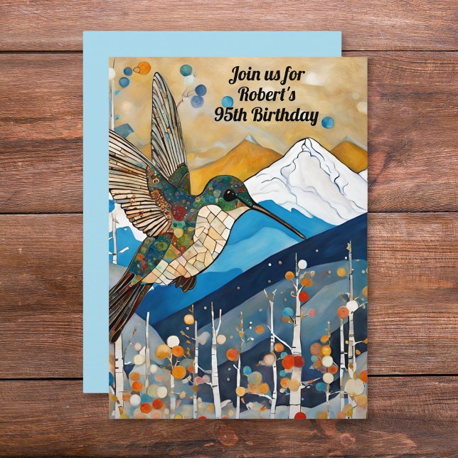 Födelsedagsinbjudan för män på milstolpe inbjudningar (Skapare uppladdad)