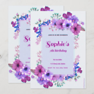 födelsedagsinbjudan inbjudningar