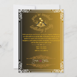 födelsedagsinbjudan inbjudningar