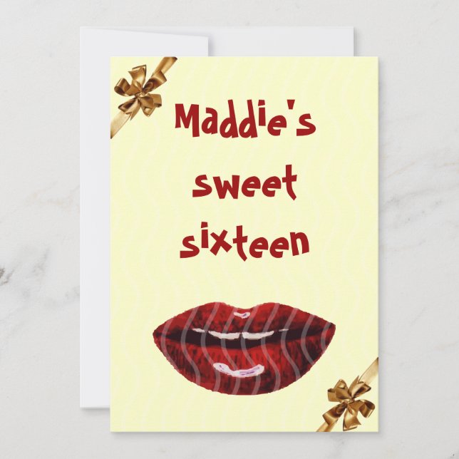 födelsedagsinbjudan party inbjudningar (Framsida)