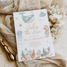 Födelsedagsinbjudan Under Havet  Inbjudningar