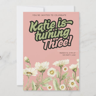 Födelsedagsinbjudning Inbjudningar