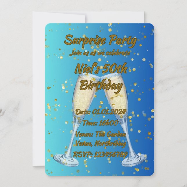 Födelsedagsinbjudningar Inbjudningar (Framsida)