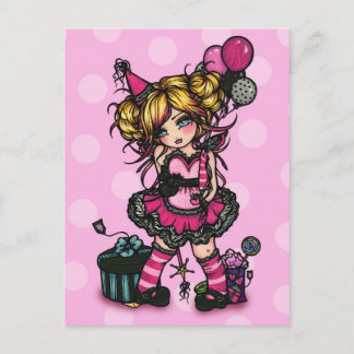 Födelsedagsjejakkort med Inbjudan-vykort för Vykort