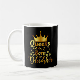 Födelsedagskö föds i december kaffemugg
