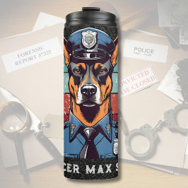 Födelsedagskorgar i Hund till poliser i Pappa Make