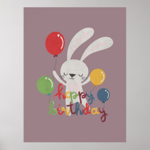 Födelsedagskorpen: Hoppy Birthday Poster