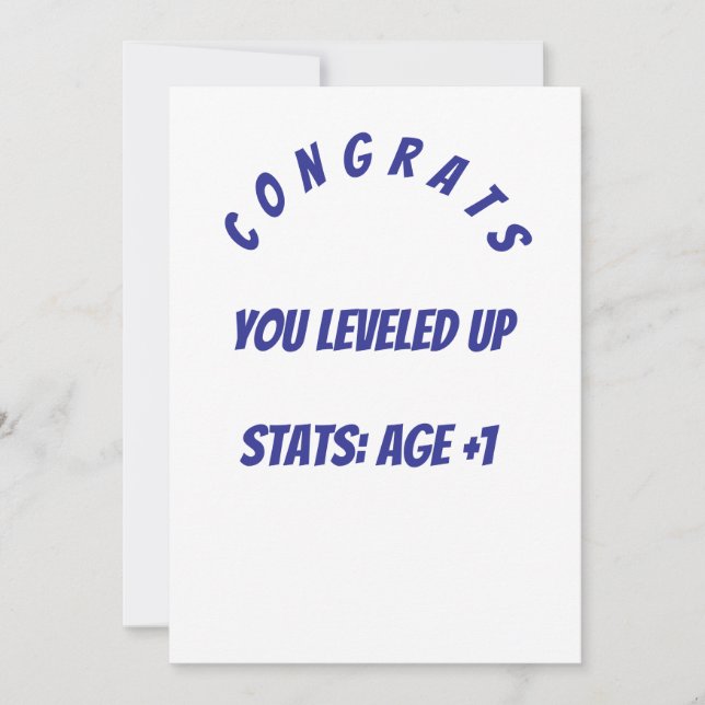 Födelsedagskort (Framsida)