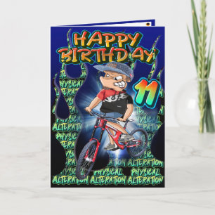 Födelsedagskort 11 kort