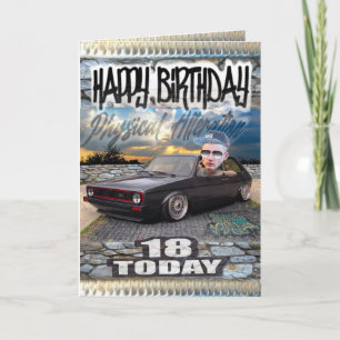 Födelsedagskort 18 kort