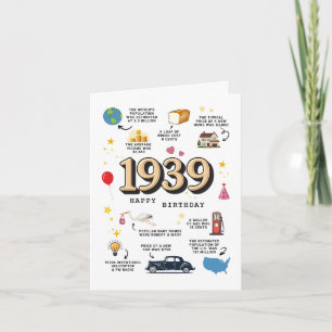 Födelsedagskort 1939 till Pappa eller Mamma Kort