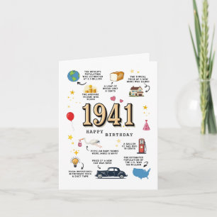 Födelsedagskort 1941 till Pappa eller Mamma Kort