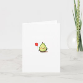 Födelsedagskort, Avo Stor födelsedag, avocado kort