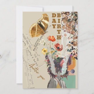 födelsedagskort eller inbjudan