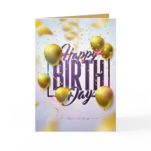 födelsedagskort - födelsedagsdag hälsning