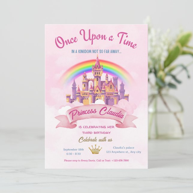 födelsedagskort, födelsedagsinbjudan inbjudningar (Stående Fram)