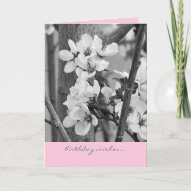 Födelsedagskort - födelsedagskort Önskemål Kort (Framsida)