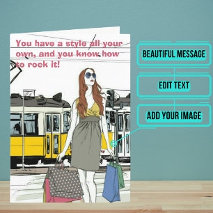 Födelsedagskort för en Coola Niece Kort