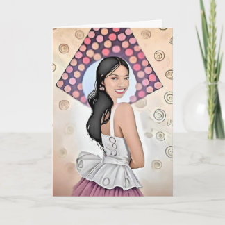 Födelsedagskort för henne kort