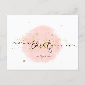 Födelsedagskort för henne vykort