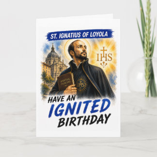 Födelsedagskort för Ignatius av Loyola Kort