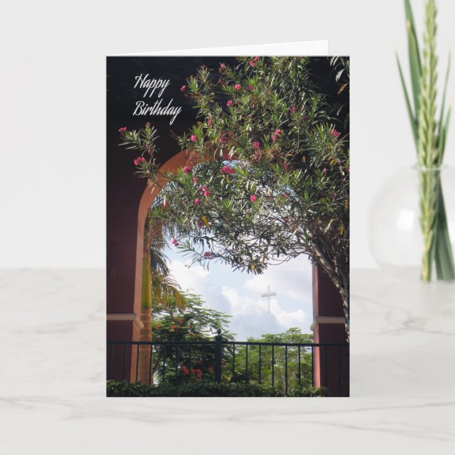 Födelsedagskort för minister kort (Framsida)