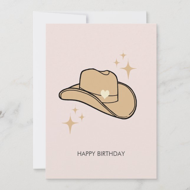  födelsedagskort för modern Rodeo Cowgirl (Framsida)