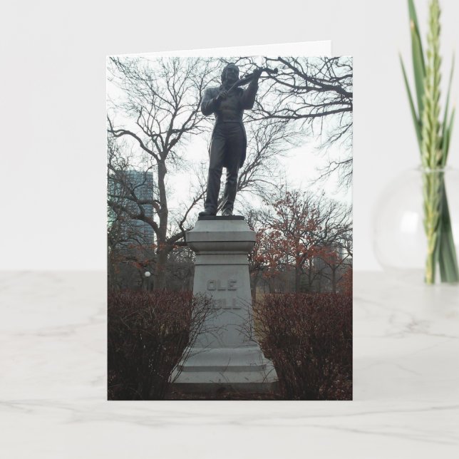 Födelsedagskort för "Ole Bull" Kort (Framsida)