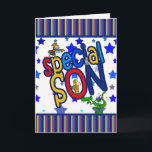Födelsedagskort för son, Speciell son Kort<br><div class="desc">Födelsedagskort för son,  Speciell son</div>