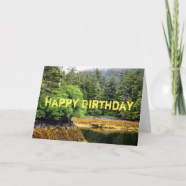 Födelsedagskort för Verdant Views Kort