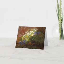 Födelsedagskort för vilda blommor helgkort