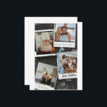 Födelsedagskort fotokvadratisk bildsortering<br><div class="desc">Njut av den bästa dagen i livet med en twist genom att önska dig ett födelsedagspresent. Med fotona bifogade har varje del en annan historia och skiljer sig från övriga delar. Få dina kära att snurra med och säg Lycklig.</div>