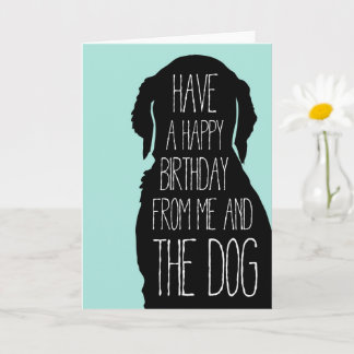 Födelsedagskort Grattis på födelsedagen från mig o Kort