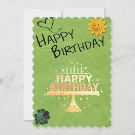 FÖDELSEDAGSKORT / GRATTIS PÅ FÖDELSEDAGEN INBJUDNINGAR