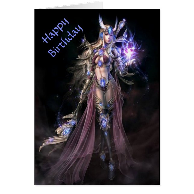 Födelsedagskort Hälsningskort (Framsidan)