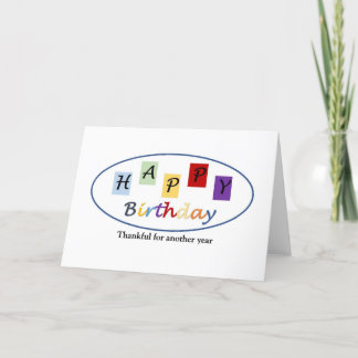 Födelsedagskort Helgkort