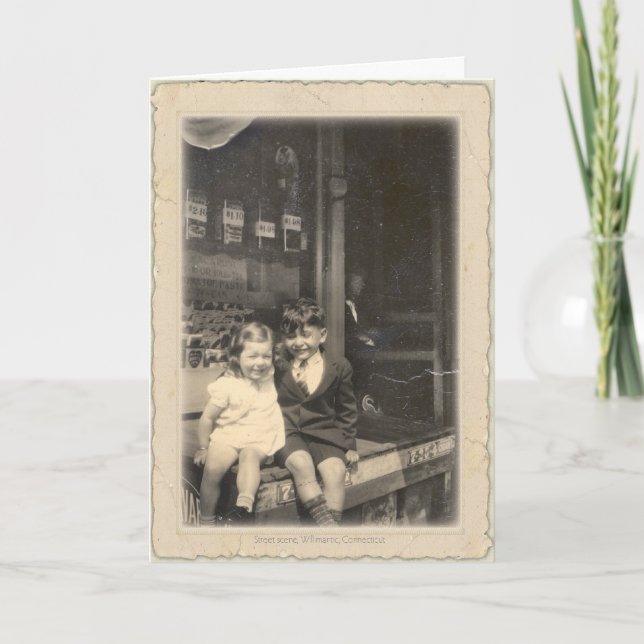 Födelsedagskort ~Hugo Kort (Framsida)