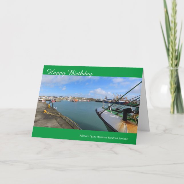 Födelsedagskort iriska kort (Framsida)