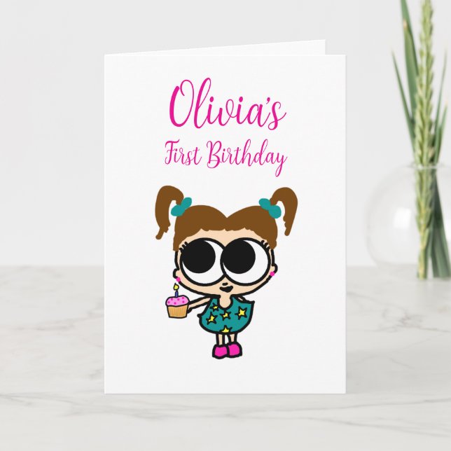 Födelsedagskort Kort (Framsida)